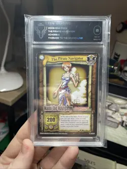 TCG 8 2006 One Piece CCG “The Pirate Navigator”, “Nami The Navigator” Card Mint - Image 4