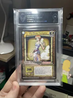 TCG 8 2006 One Piece CCG “The Pirate Navigator”, “Nami The Navigator” Card Mint - Image 5