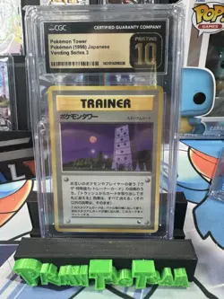 CGC Pristine 10 Pokemon Tower Pokemon (1998) Japanese Vending Series 3 - Image 1