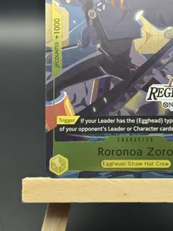 One Piece TCG | Roronoa Zoro | Offline Regional 2026 Vol. 1 | Regional Stamp NM - Image 2