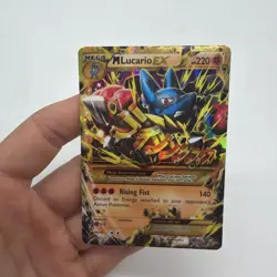 M Lucario EX Mega (Secret Rare) Holo 113/111 XY Furious Fists 220 HP ENG - Image 3