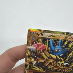 M Lucario EX Mega (Secret Rare) Holo 113/111 XY Furious Fists 220 HP ENG - Image 4