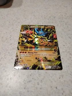 M Lucario EX (Secret) 113/111 XY - Furious Fists Holo - Image 4