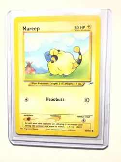 MAREEP - 75/105 - Neo Destiny - Common - Pokemon Card - NM - Image 1