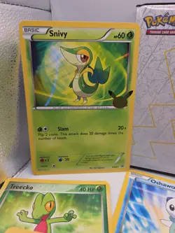 Lot of 7: OVERSIZED CARDS in BINDER Pokemon TCG First Partner 25th Anniversary - Image 2
