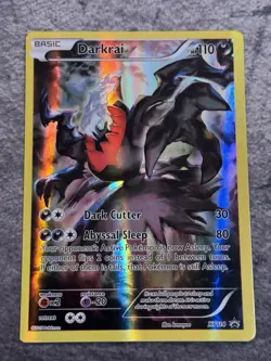 Pokemon TCG Darkrai XY114 Holo Black Star Promo Card Generations - LP - Image 1