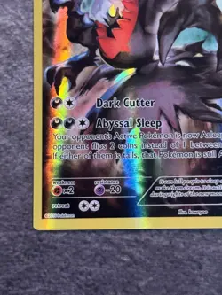 Pokemon TCG Darkrai XY114 Holo Black Star Promo Card Generations - LP - Image 3