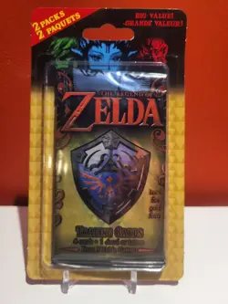 The Legend of Zelda 2016 Sealed TCG Trading Cards Blister Error 3-Pack - Image 1