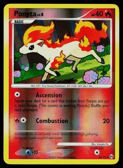 Pokemon Card - Ponyta Arceus 46/99 Reverse Holo Uncommon - Image 1