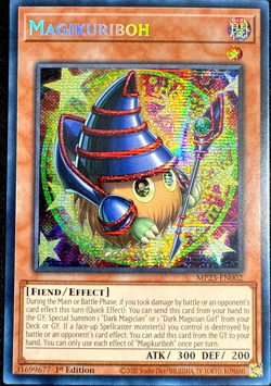 MAGIKURIBOH • PRISMATIC SECRET RARE • MP23-EN002 • 1st EDITION YuGiOh TCG Card - Image 1