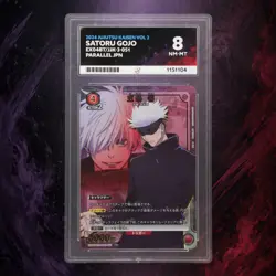 Satoru Gojo EX04BT/JJK-3-051 Parallel Union Arena Jujutsu Kaisen ACE 8 Graded - Image 1
