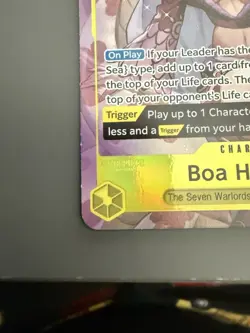 ONE PIECE TCG | BOA HANCOCK OP14-112 SR Alt Art | OP-14/EB-03 Azure Sea’s Seven - Image 4