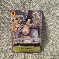 Boa Hancock OP14-112 SR Alt Art The Azure Sea’s Seven English One Piece TCG - Image 1