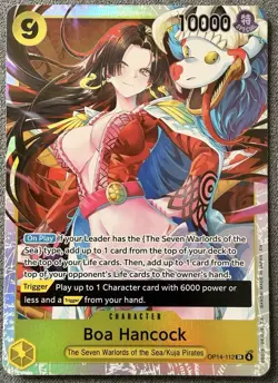 Boa Hancock SR OP14-112 NM One Piece TCG English - Image 1
