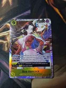 One Piece Card Game TCG Boa Hancock OP14-112 SR M/NM Condition - Image 1