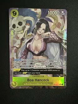 Boa Hancock OP14-112 SR Alt Art The Azure Sea’s Seven English One Piece TCG - Image 2