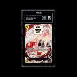 2025 One Piece TCG #OP11-114 Gum-Gum Fire-Fist Pistol Red Hawk - TAG 10 - Image 1