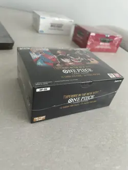 One Piece TCG OP 09 Emperors In The New World Booster Box Brand New Sealed OP-09 - Image 1