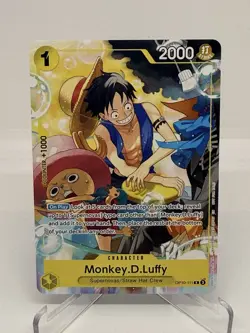 One Piece Monkey D Luffy OP10-111 Welcome Pack 2026 Vol 1 English Full Art Promo - Image 1