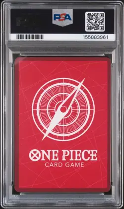 2026 One Piece ST29 EN Black & White Alternate Art Monkey D Luffy 001 PSA 10 GEM - Image 2