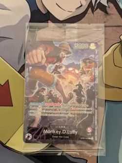 MONKEY D LUFFY - One Piece OP05-060 - SEALED PROMO PSA Magazine - Image 1