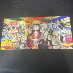 One Piece Luffy Shanks 3set Shueisha Natsucomi 2022 Double Sticker from Japan - Image 1