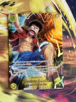 Monkey.D.Luffy NM Adventure on Kami’s Island SEC OP15 119 One Piece Luffy Monkey - Image 2