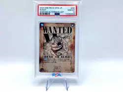 One Piece OP09-051 Buggy Wanted Poster Emperors in the New World Alt Art PSA 10 - Image 1