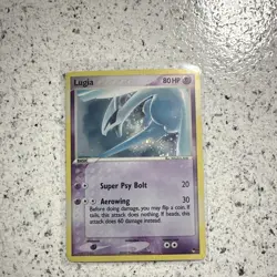 Pokemon TCG Lugia POP Series 5 2/17 Holo Rare 2007 80 HP English Card - Image 1