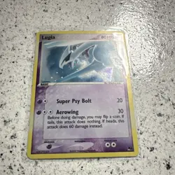 Pokemon TCG Lugia POP Series 5 2/17 Holo Rare 2007 80 HP English Card - Image 2