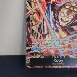 Bandai One Piece Card Game Koby EB04-044 SR Alt Art Holo EN 7000 - Image 4