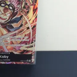 Bandai One Piece Card Game Koby EB04-044 SR Alt Art Holo EN 7000 - Image 5