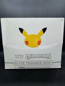 Pokemon Celebrations Elite Trainer Box 25th Anniversary Brand New Sealed ETB - Image 1