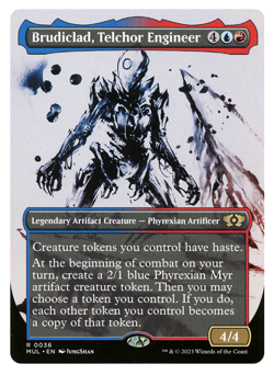 MTG: Showcase Brudiclad, Telchor Engineer - Rare - Multiverse Legends (MUL) - NM - Image 1