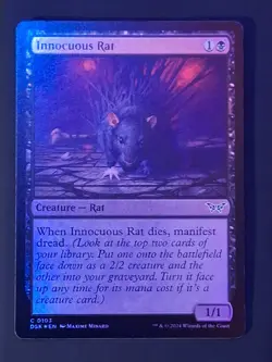 🧙 Innocuous Rat C 0103 Foil DSK: Duskmourn - House Of Horror MTG - Image 1