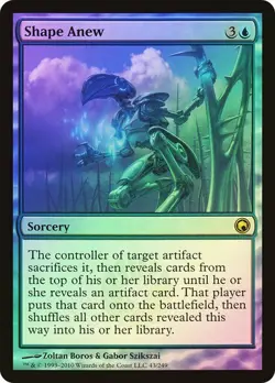 Scars of Mirrodin MTG FOIL Shape Anew Magic - Image 1