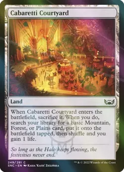 Cabaretti Courtyard Foil Streets of New Capenna #249 Magic TCG - Image 1