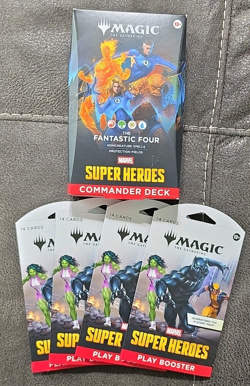 Wizards of the Coast MTG Marvel Super Heroes Fantastic Four Commander Deck 100 - Image 1