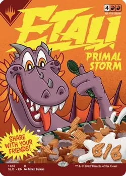 Magic: The Gathering Secret Lair Drop Series Foil Etali, Primal Storm 1123 R LP - Image 2