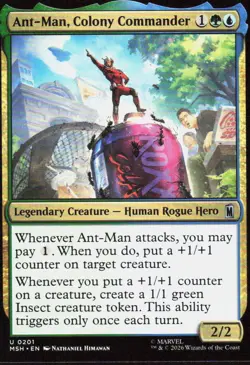 Ant-Man, Colony Commander [MSH - 201]ENMagicMarvel Super Heroes - Image 1
