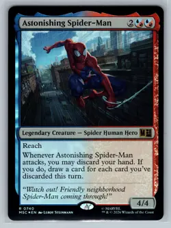 Commander: Marvel Super Heroes Astonishing Spider-Man Foil 740 - Image 1