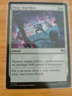 MTG Make Your Move (FOIL) 0020 Teenage Mutant Ninja Turtles M/NM Free UK P&P - Image 1
