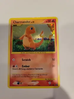 Pokemon Charmander 101/100 Secret Rare Holo Card Stormfront 2008 Vintage - Image 1