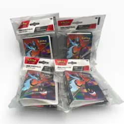 Lot of 4 Pokemon TCG Phantasmal Flames Booster Pack & Mini Portfolio Brand New! - Image 1
