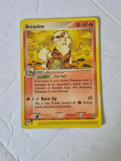 Arcanine 15/100 Rare Sandstorm Pokemon Lightly Played - Image 1