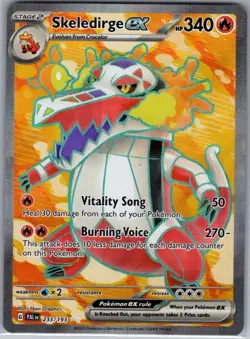 Skeledirge ex - 233/193 SV02: Paldea Evolved - Pokemon Card - NM - Image 1