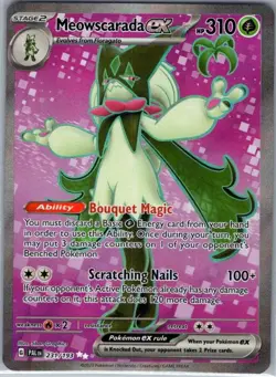 Meowscarada ex 231/193 SV02: Paldea Evolved - Pokemon Card - NM - Image 1