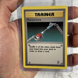 MAINTENANCE - 112/130 - Base Set 2 - Pokemon Card - Vintage Uncommon WOTC LP+ - Image 1