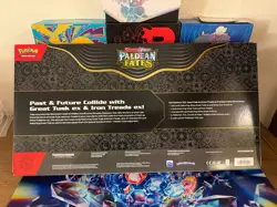 Pokemon TCG Paldean Fates Great Tusk & Iron ex Premium Collection Box NEW SEALED - Image 3