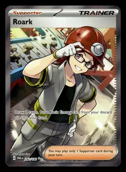 Roark 242/182 Ultra Rare Paradox Rift Pokemon Card - Image 1
